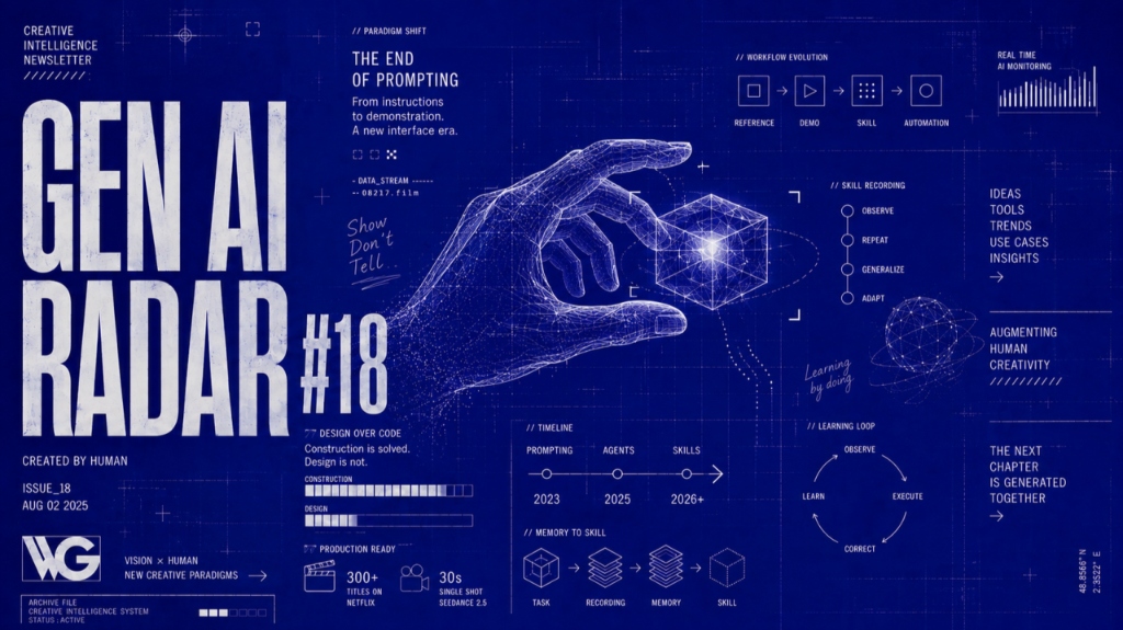 GEN AI RADAR #18 : Montre-moi, ne me décris plus